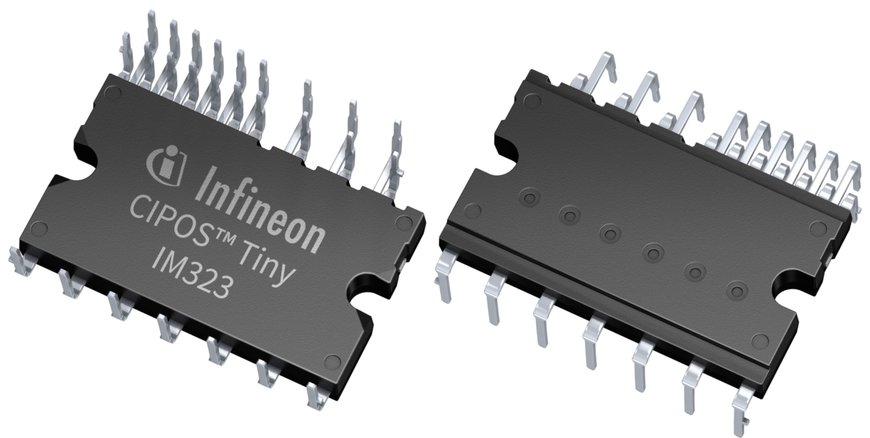 Infineon präsentiert die neue IPM-Serie CIPOS™ Tiny IM323-L6G für maximale Effizienz und hohe Flexibilität beim Design